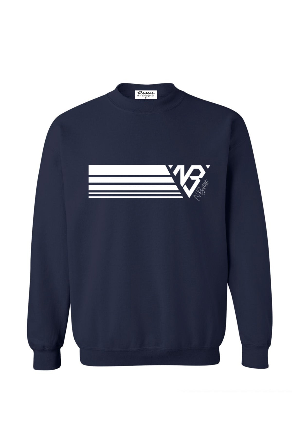 Nico Baptiste x Revere Navy Crewneck (Unisex)