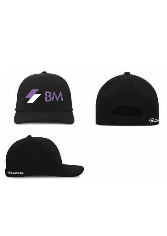 Bryson Morris x Revere Black Cap (Unisex)