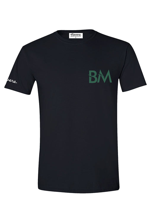 Bryson Morris x Revere Black T-shirt 2 (Unisex)